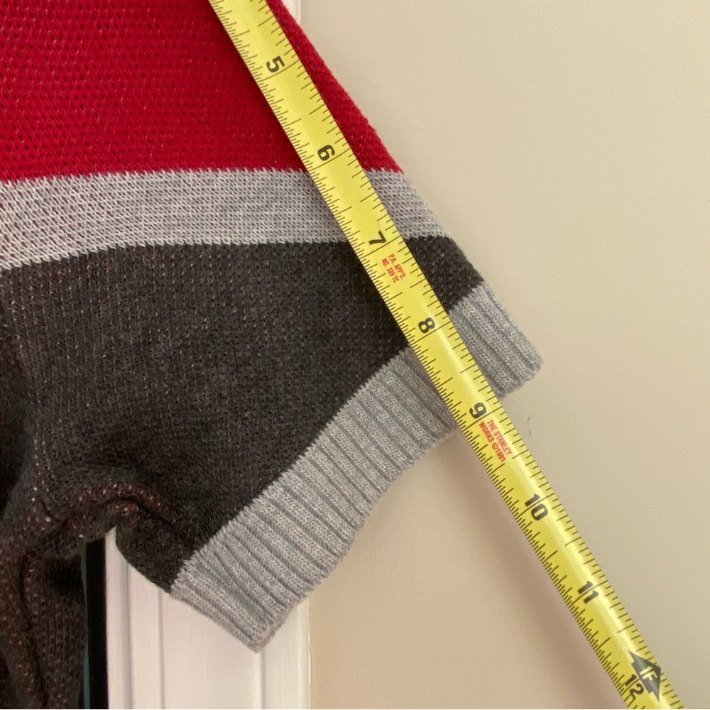 Marvelous Wings Stripe LA Designer Short sleeve Sweater Geek Elhoffer Marvel S - Picture 8 of 9